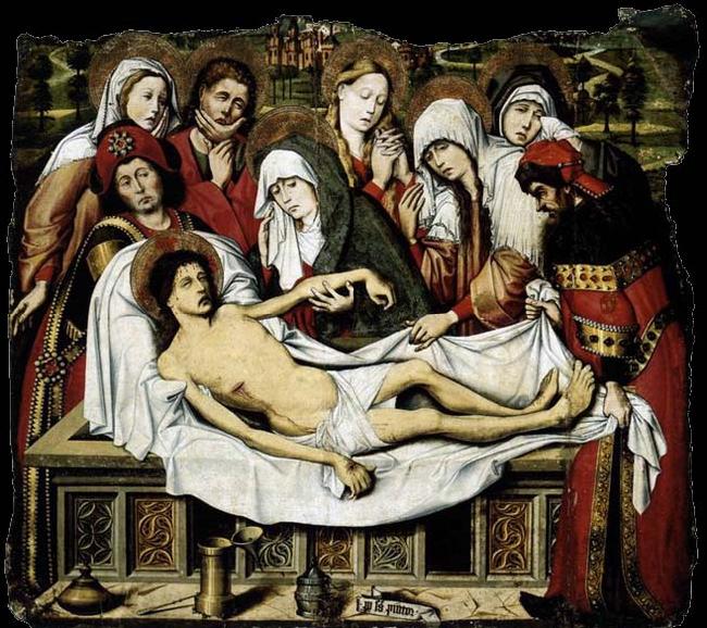 Pedro Sanchez Entombment of Christ oil painting image